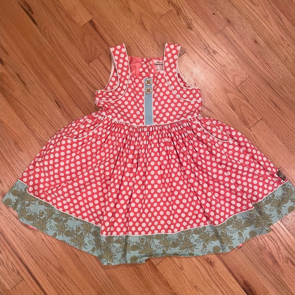 Matilda Jane Pink Party Season Dress, Size 10, EUC